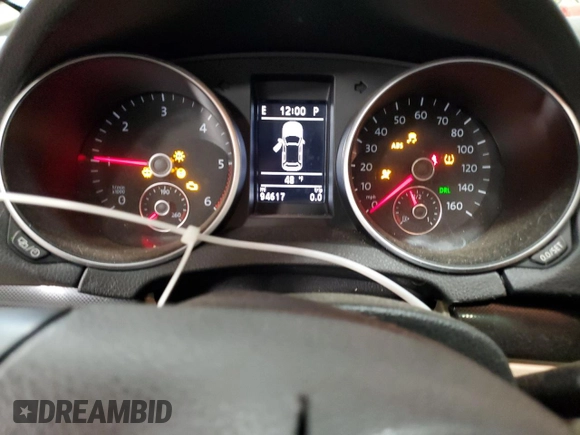 2013 Volkswagen Jetta TDI w/Sunroof & Nav with VIN 3VWPL7AJ4DM696593, listed as a Copart auction lot 49811135 with 94,617 mi miles and Salvage title. Bid and sale history available at DreamBid. Image 9.