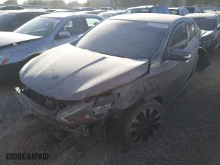 2019 Nissan Sentra SV with VIN 3N1AB7AP3KY327202, listed as a Copart auction lot 79329694 with 59,116 mi miles and Salvage Title. Bid and sale history available at carsss.com. Image 1.