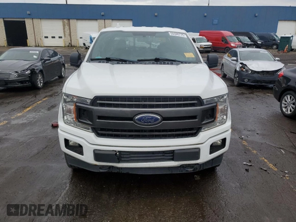 2018 Ford F-150 XL with VIN 1FTFX1E55JFB68361, listed as a Copart auction lot 55599775 with 202,826 mi miles and Clean Title. Bid and sale history available at carsss.com. Image 5.