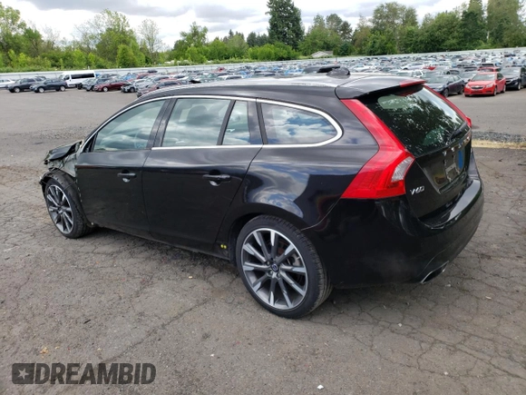 2015 Volvo V60 T5 Drive-E Platinum with VIN YV140MEM7F1218731, listed as a Copart auction lot 58333695 with 103,717 mi miles and Salvage title. Bid and sale history available at DreamBid. Image 2.