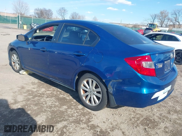 2012 Honda Civic EX-L with VIN 19XFB2F90CE300378, listed as a IAAI auction lot 41875204 with Not Provided miles and . Bid and sale history available at DreamBid. Image 3.