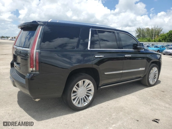 2018 Cadillac Escalade Platinum with VIN 1GYS4DKJ0JR290810, listed as a Copart auction lot 60144494 with 84,460 mi miles and Non Repairable. Bid and sale history available at carsss.com. Image 3.