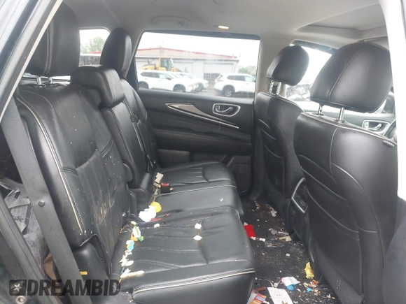 2017 Infiniti QX60 with VIN 5N1DL0MM4HC546246, listed as a IAAI auction lot 41859574 with 129,066 mi miles and . Bid and sale history available at DreamBid. Image 8.