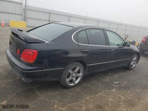 2002 Lexus GS 430 with VIN JT8BL69SX20010365, listed as a Copart auction lot 82927184 with 265,564 mi miles and Salvage Title. Bid and sale history available at carsss.com. Image 3.