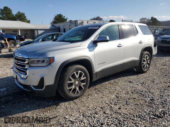 2020 GMC Acadia SLE with VIN 1GKKNKLSXLZ224934, listed as a Copart auction lot 85684934 with 81,072 mi miles and Salvage Title. Bid and sale history available at carsss.com. Image 1.