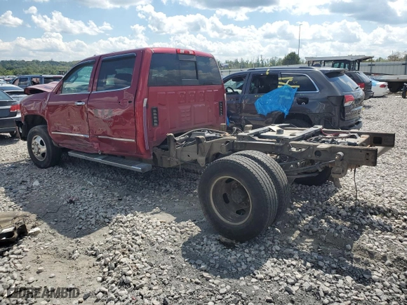 2018 Chevrolet Silverado 3500HD High Country with VIN 1GC4K1EY3JF233580, listed as a Copart auction lot 69931894 with 0 mi miles and Salvage Title. Bid and sale history available at carsss.com. Image 2.