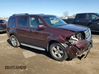 2011 Honda Pilot EX with VIN 5FNYF4H40BB080680, listed as a Copart auction lot 48696295 with 103,901 mi miles and Salvage Title. Bid and sale history available at carsss.com. Image 4.