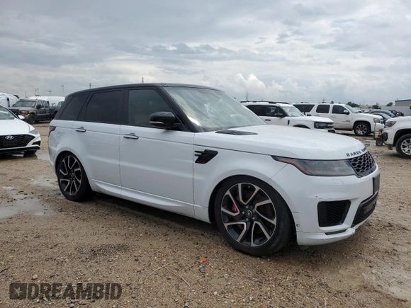 2018 Land Rover Range Rover Sport HSE Dynamic with VIN SALWV2SV7JA698496, listed as a Copart auction lot 54255505 with 116,177 mi miles and Clean Title. Bid and sale history available at carsss.com. Image 4.