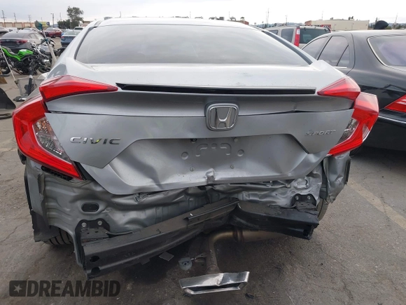 2019 Honda Civic Sport with VIN 2HGFC2F84KH576622, listed as a IAAI auction lot 41494019 with 87,495 mi miles and . Bid and sale history available at DreamBid. Image 17.