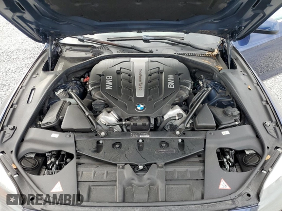2012 BMW 6 Series 650i z VIN WBALZ3C50CDL70497, wystawiony jako Copart lot #82409164 z przebiegiem 17 982 mil mil oraz Szkoda całkowita • Salvage title. Historia ofert i sprzedaży dostępna na DreamBid. Obrazek 11.