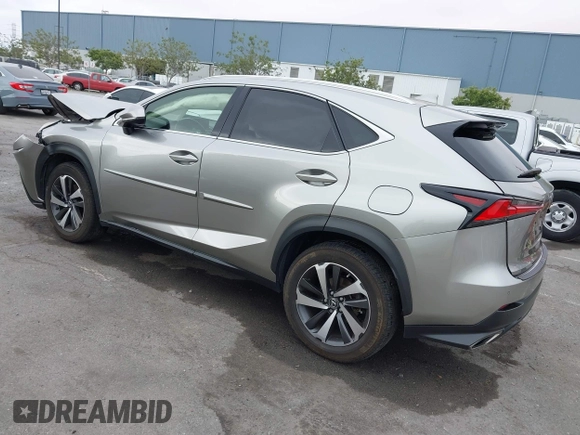 2018 Lexus NX 300 with VIN JTJBARBZ4J2168975, listed as a IAAI auction lot 42439794 with 58,087 mi miles and . Bid and sale history available at DreamBid. Image 3.
