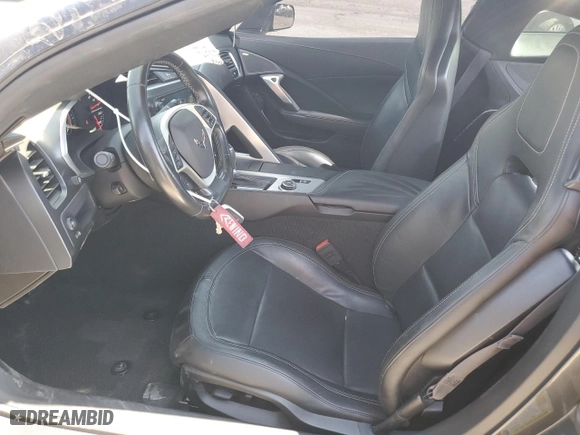 2017 Chevrolet Corvette Grand Sport 1LT with VIN 1G1YW2D74H5105118, listed as a Copart auction lot 57883424 with 30,960 mi miles and Salvage Title. Bid and sale history available at carsss.com. Image 7.