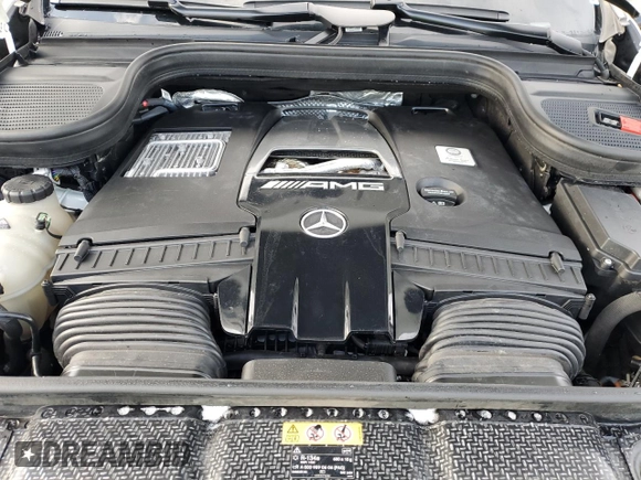 2022 Mercedes-Benz GLS 63 AMG with VIN 4JGFF8KEXNA815612, listed as a Copart auction lot 41579105 with 45,603 mi miles and Salvage Title. Bid and sale history available at DreamBid. Image 12.