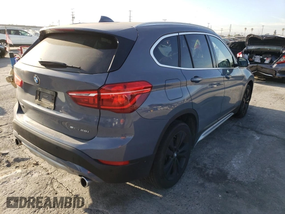 2020 BMW X1 sDrive28i with VIN WBXJG7C01L5R92602, listed as a Copart auction lot 72885942 with 37,130 mi miles. Bid and sale history available at carsss.com. Image 3.