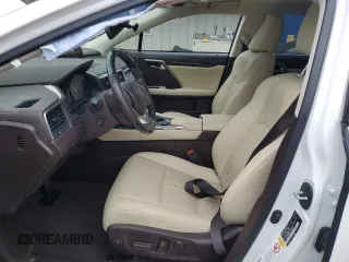 2019 Lexus RX with VIN JTJDGKCA5K2007608, listed as a Copart auction lot 43916085 with 0 mi miles and Salvage Title. Bid and sale history available at carsss.com. Image 7.