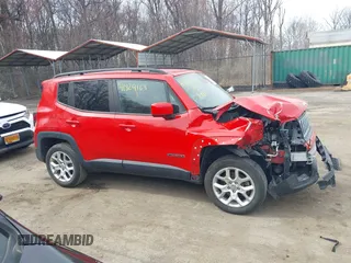 2017 Jeep Renegade Altitude with VIN ZACCJBBB5HPE43979, listed as a IAAI auction lot 41829163 with 109,500 mi miles and . Bid and sale history available at DreamBid. Image 14.