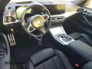 2024 BMW 4 Series M440i with VIN WBA53AT05RCP27562, listed as a Copart auction lot 77213334 with Not Provided miles and Salvage Title. Bid and sale history available at carsss.com. Image 8.