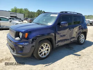 2020 Jeep Renegade Latitude with VIN ZACNJABBXLPL72089, listed as a Copart auction lot 55564625 with 60,877 mi miles and Salvage title. Bid and sale history available at DreamBid. Image 1.