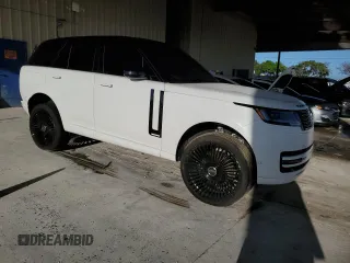 2023 Land Rover Range Rover Autobiography z VIN SALK19E7XPA021158, wystawiony jako Copart lot #60591304 z przebiegiem 4 976 mil mil oraz Nie do naprawy • Non repairable. Historia ofert i sprzedaży dostępna na DreamBid. Obrazek 4.