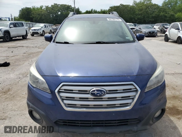 2017 Subaru Outback Premium with VIN 4S4BSAFC5H3398046, listed as a Copart auction lot 56700175 with 221,660 mi miles and Salvage title. Bid and sale history available at DreamBid. Image 5.