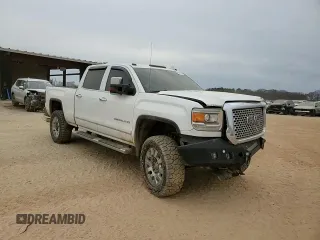 2015 GMC Sierra 2500HD available WiFi Denali with VIN 1GT120E80FF587884, listed as a Copart auction lot 47847815 with 0 mi miles and Salvage Title. Bid and sale history available at carsss.com. Image 12.