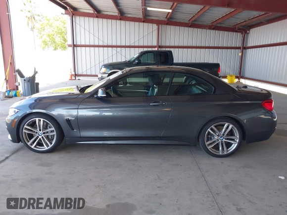 2018 BMW 4 Series 440i with VIN WBA4Z5C50JEE16887, listed as a IAAI auction lot 42218397 with 50,939 mi miles and . Bid and sale history available at DreamBid. Image 14.