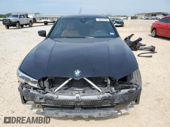 2021 BMW 3 Series 330i с VIN 3MW5R1J01M8B98838, выставлен на аукционе Copart как лот 56878795 с пробегом 62 607 миль миль и Списание • Salvage title. История ставок и продаж доступна на DreamBid. Изображение 5.