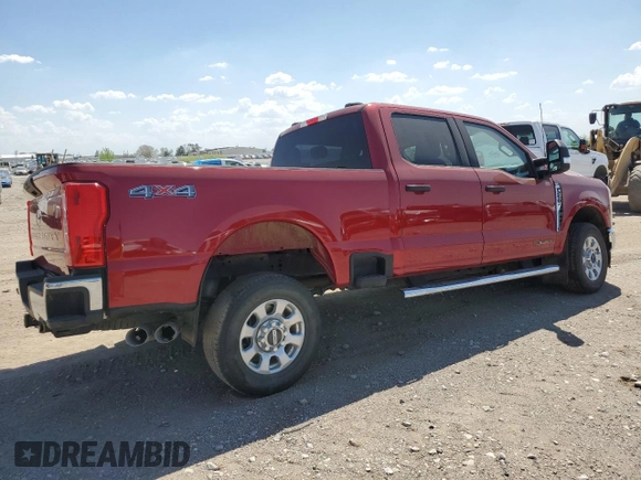 2023 Ford F-250 XL with VIN 1FT7W2BT0PEC05492, listed as a Copart auction lot 47969505 with 31,998 mi miles and Salvage title. Bid and sale history available at DreamBid. Image 3.