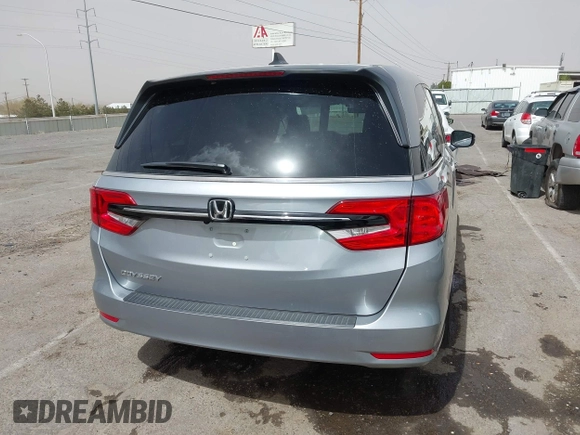 2024 Honda Odyssey EX-L with VIN 5FNRL6H67RB046630, listed as a IAAI auction lot 41933690 with 35,880 mi miles and . Bid and sale history available at DreamBid. Image 16.