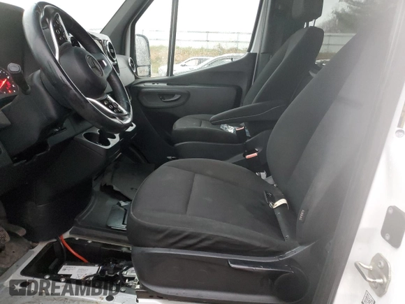 2023 Mercedes-Benz Sprinter Cargo with VIN W1Y4NCHY8PT121099, listed as a Copart auction lot 80552444 with 50,805 mi miles and Non Repairable. Bid and sale history available at carsss.com. Image 7.