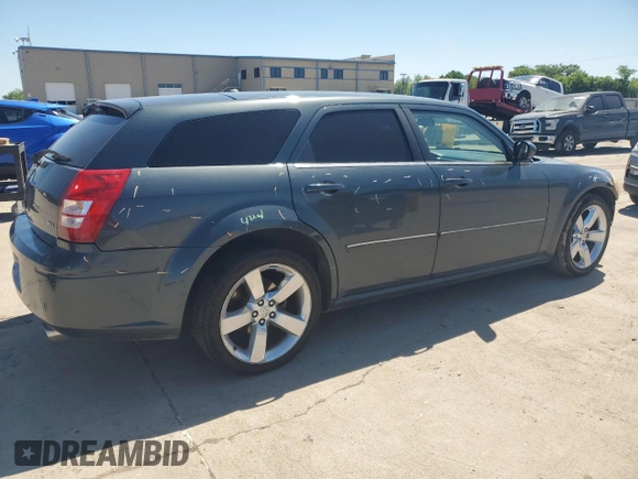 2007 Dodge Magnum with VIN 2D4FV47V67H845030, listed as a Copart auction lot 53622655 with Not Provided miles and Salvage Title. Bid and sale history available at carsss.com. Image 3.