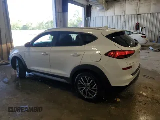 2021 Hyundai Tucson Ultimate with VIN KM8J3CAL4MU334306, listed as a Copart auction lot 60738355 with 43,355 mi miles and Salvage title. Bid and sale history available at DreamBid. Image 2.