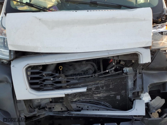 2019 Ram ProMaster Cargo Van with VIN 3C6TRVBG5KE549740, listed as a Copart auction lot 84484284 with 0 mi miles and Salvage Title. Bid and sale history available at carsss.com. Image 12.