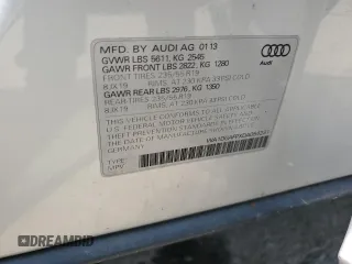 2013 Audi Q5 Premium Plus with VIN WA1DGAFPXDA054231, listed as a Copart auction lot 64730575 with 128,807 mi miles and Salvage title. Bid and sale history available at DreamBid. Image 13.
