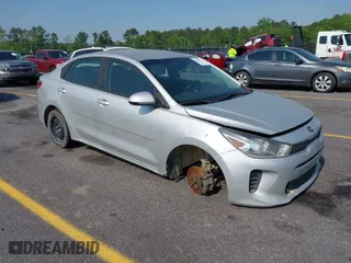 2018 Kia Rio LX with VIN 3KPA24AB9JE050409, listed as a IAAI auction lot 41982322 with 188,824 mi miles. Bid and sale history available at carsss.com. Image 1.