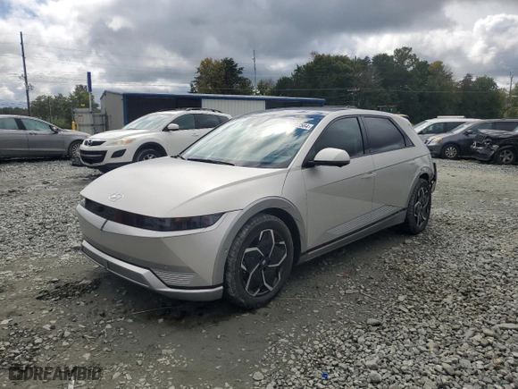 2024 Hyundai IONIQ 5 Limited with VIN KM8KR4DE1RU300188, listed as a Copart auction lot 73587564 with 2145 miles and Salvage Title. Bid and sale history available at carsss.com. Image 1.