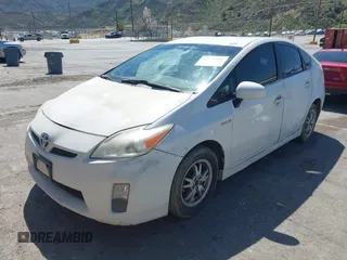 2010 Toyota Prius II with VIN JTDKN3DU7A0036990, listed as a IAAI auction lot 41974602 with 191,348 mi miles. Bid and sale history available at carsss.com. Image 2.