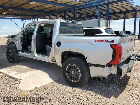 2024 Toyota Tundra SR5 with VIN 5TFLA5DBXRX171958, listed as a Copart auction lot 59407415 with 10,247 mi miles and Salvage title. Bid and sale history available at DreamBid. Image 2.
