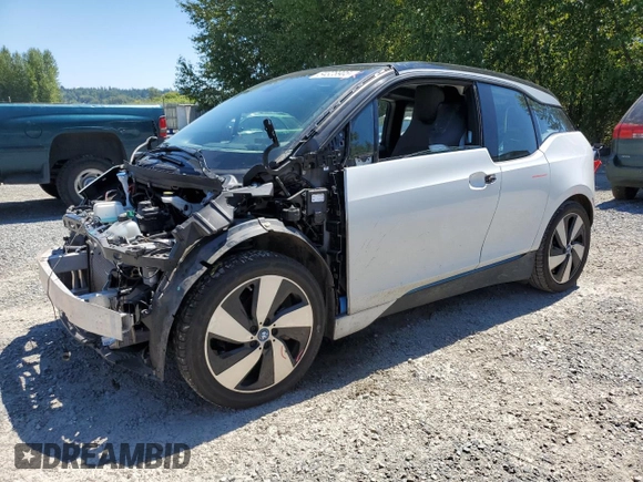 2019 BMW i3 with VIN WBY8P4C53K7D19935, listed as a Copart auction lot 64328905 with 44,142 mi miles and Salvage title. Bid and sale history available at DreamBid. Image 1.