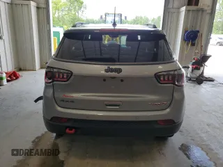 2021 Jeep Compass Trailhawk с VIN 3C4NJDDBXMT553298, выставлен на аукционе Copart как лот 64293165 с пробегом 64 217 миль миль и Списание • Salvage title. История ставок и продаж доступна на DreamBid. Изображение 6.
