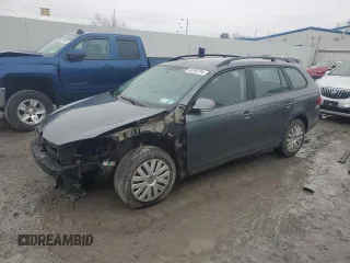 2010 Volkswagen Jetta SportWagen S with VIN 3VWKZ7AJ2AM623887, listed as a Copart auction lot 84193724 with 148,275 mi miles and Salvage Title. Bid and sale history available at carsss.com. Image 1.