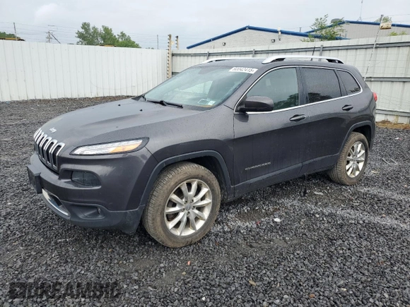2016 Jeep Cherokee Limited with VIN 1C4PJMDBXGW261559, listed as a Copart auction lot 60042415 with 94,637 mi miles and Salvage title. Bid and sale history available at DreamBid. Image 1.