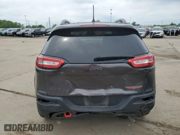 2017 Jeep Cherokee Trailhawk с VIN 1C4PJMBS7HW509822, выставлен на аукционе Copart как лот 58572295 с пробегом 153 603 миль миль и Чистый • Clean title. История ставок и продаж доступна на DreamBid. Изображение 6.