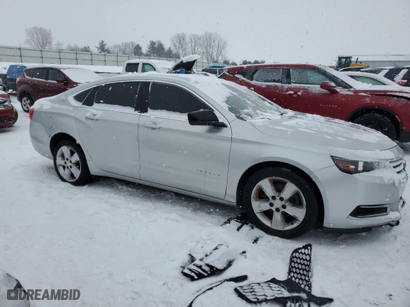 2016 Chevrolet Impala LS with VIN 2G11X5SAXG9137653, listed as a Copart auction lot 88503045 with 207,539 mi miles and Clean Title. Bid and sale history available at carsss.com. Image 4.