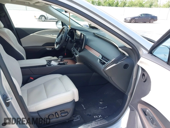 2023 Lexus RX 350h with VIN 2T2BBMCA8PC022516, listed as a IAAI auction lot 42105640 with 15,965 mi miles and . Bid and sale history available at DreamBid. Image 5.