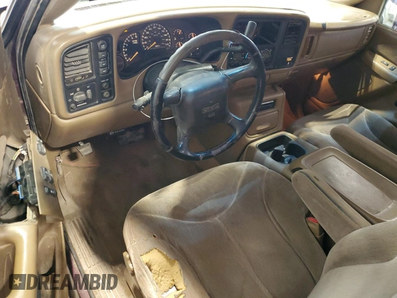 1999 GMC Sierra 1500 SLE z VIN 2GTEK19TXX1544071, wystawiony jako Copart lot #54085965 z przebiegiem Nie podano mil oraz Szkoda całkowita • Salvage title. Historia ofert i sprzedaży dostępna na DreamBid. Obrazek 8.