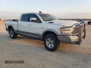 2020 Ram 2500 Laramie with VIN 3C6UR5FLXLG213731, listed as a Copart auction lot 78801954 with 92,547 mi miles and Salvage Title. Bid and sale history available at carsss.com. Image 4.