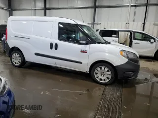 2015 Ram ProMaster City Cargo Tradesman with VIN ZFBERFAT8F6951207, listed as a Copart auction lot 86080014 with 197,299 mi miles and Salvage Title. Bid and sale history available at carsss.com. Image 4.