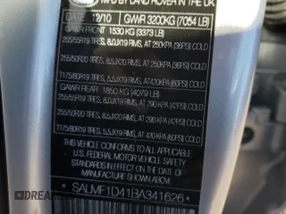 2011 Land Rover Range Rover HSE Lux z VIN SALMF1D41BA341626, wystawiony jako Copart lot #88231295 z przebiegiem 56 168 mil mil oraz Szkoda całkowita • Salvage title. Historia ofert i sprzedaży dostępna na DreamBid. Obrazek 14.