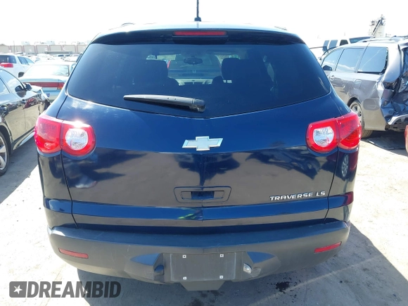 2012 Chevrolet Traverse LS with VIN 1GNKRFEDXCJ148725, listed as a IAAI auction lot 41954589 with 162,054 mi miles and . Bid and sale history available at DreamBid. Image 17.